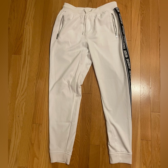 Thrifted unisex white sweatpants - Picture 3 of 4